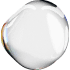 Abstract glass icon symbolizing Health Prevention